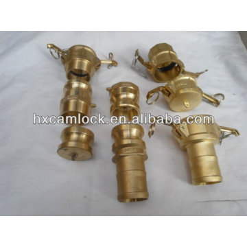 Brass camlock male threaded coupling with customizing